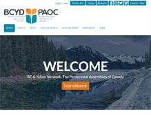 Tablet Screenshot of bc.paoc.org